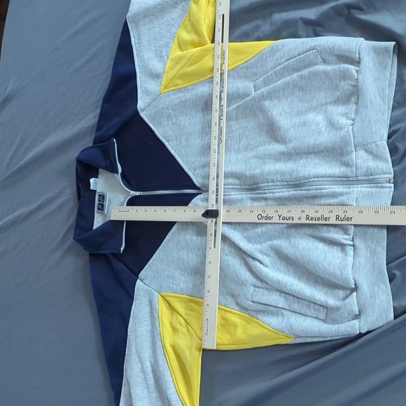 Vintage Color Block Sweater Mens Large - Picture 2 of 8